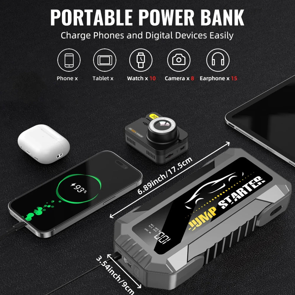 Portable Jump Starter 5000A