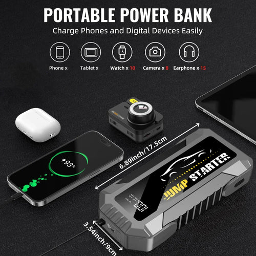 Portable Jump Starter 5000A