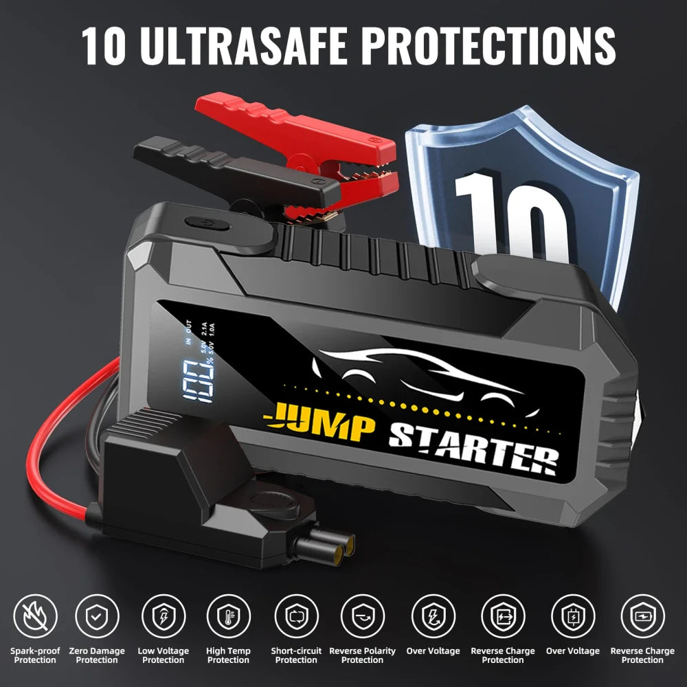 Portable Jump Starter 5000A