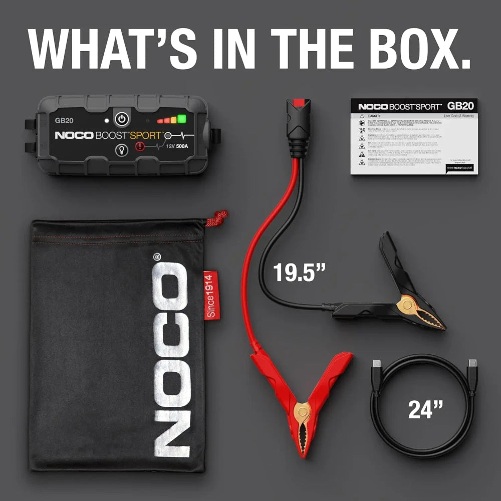 NOCO Portable Emergency Jump Starter