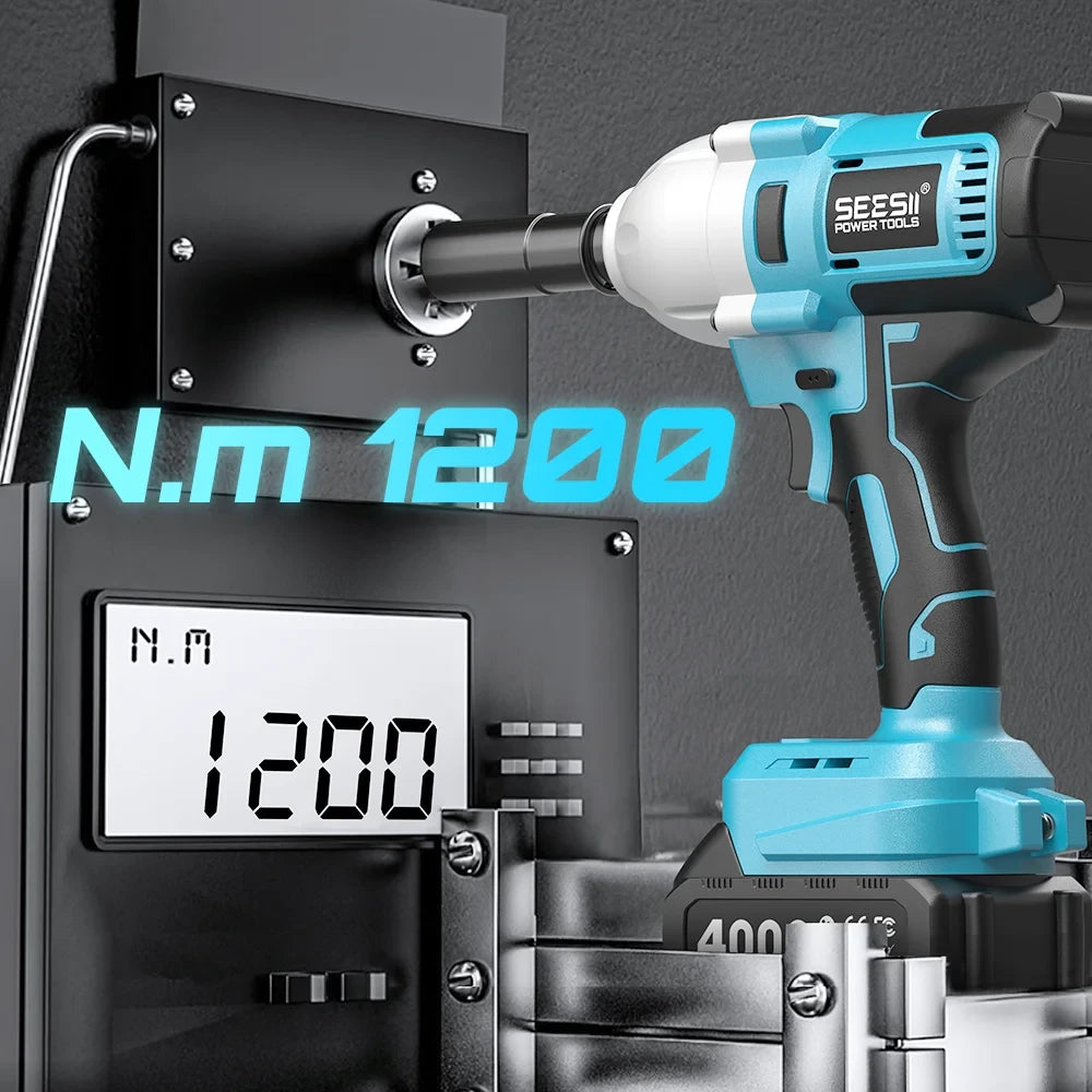 SEESII Cordless Brushless Impact Wrench