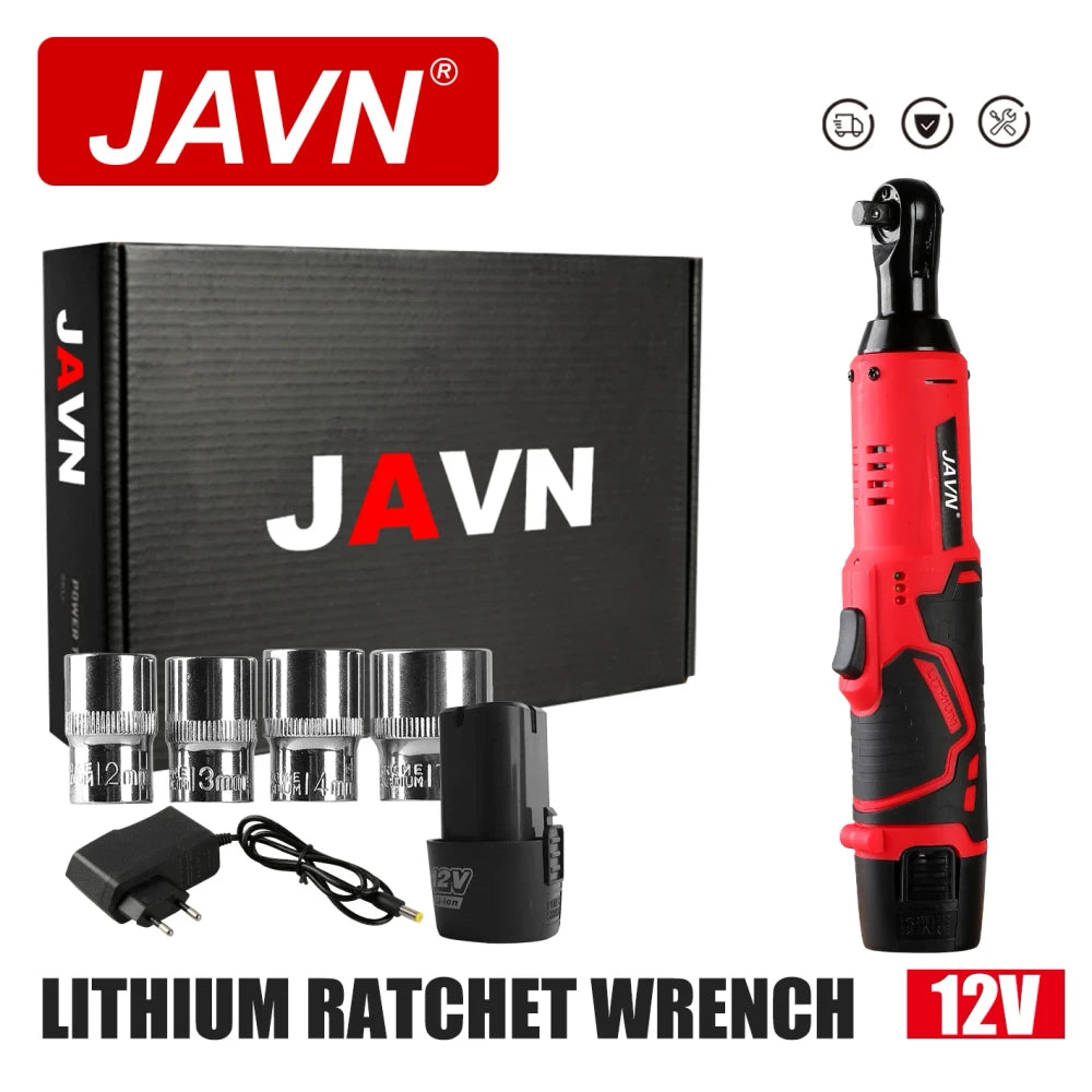 JAVN Cordless Electric Wrench 3/8" Drive
